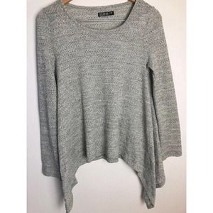 CottonOn Sweater Women's Medium Asymmetrical Light Green Cotton:On Cotton On